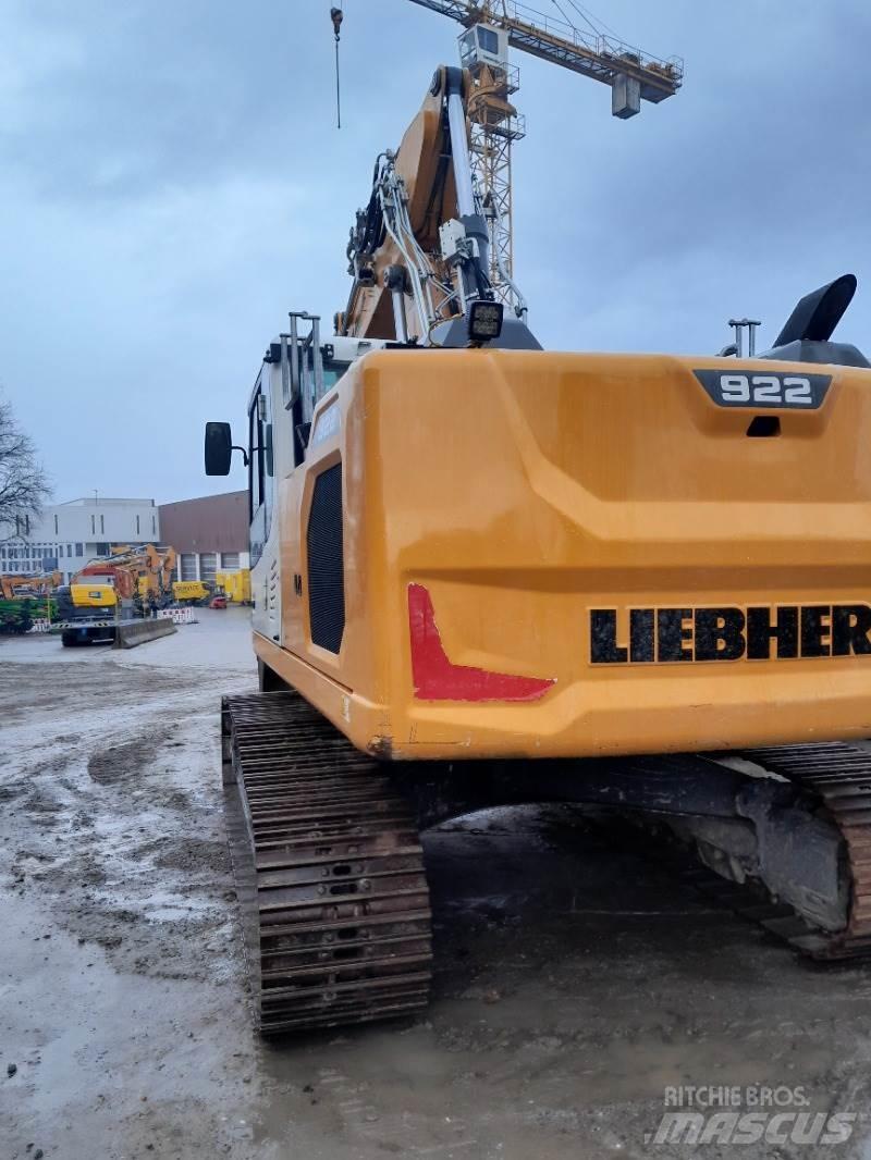 Liebherr R922 Vikšriniai ekskavatoriai