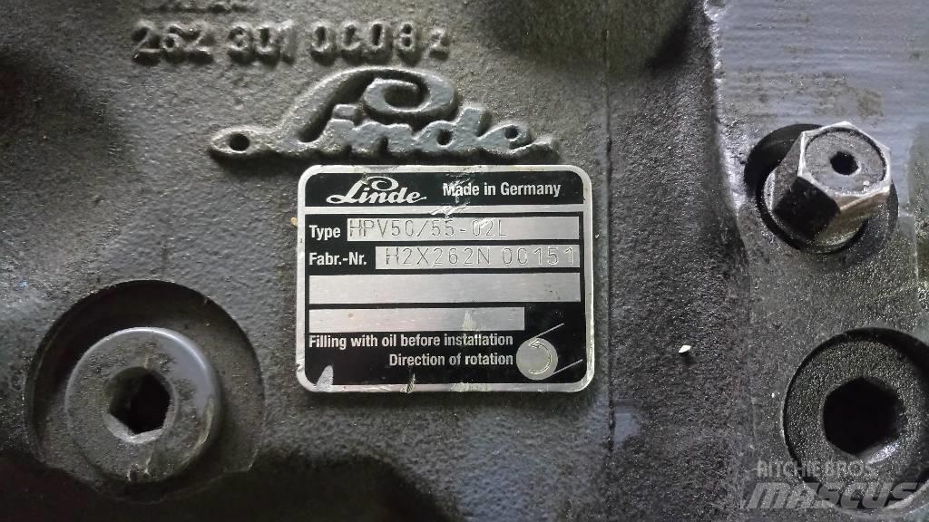 Linde HPV 50 Hidraulikos įrenginiai
