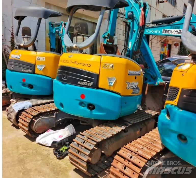 Kubota U 30 Mini ekskavatoriai < 7 t