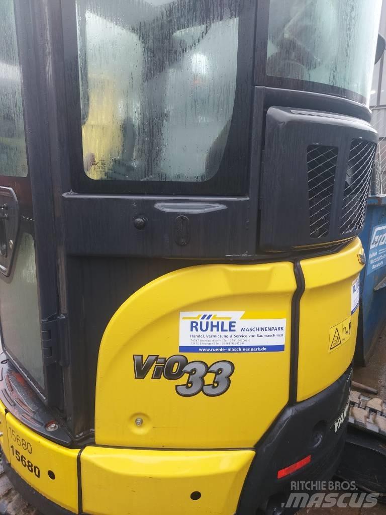 Yanmar Vio 33 Mini ekskavatoriai < 7 t