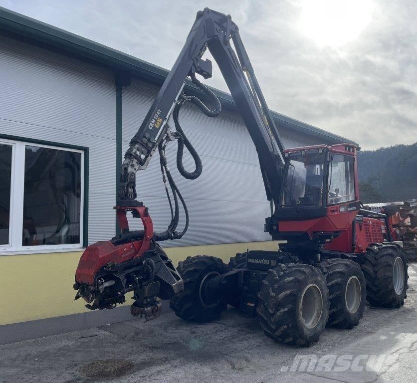 Komatsu 911.5 Miško technika (Harvesteriai)