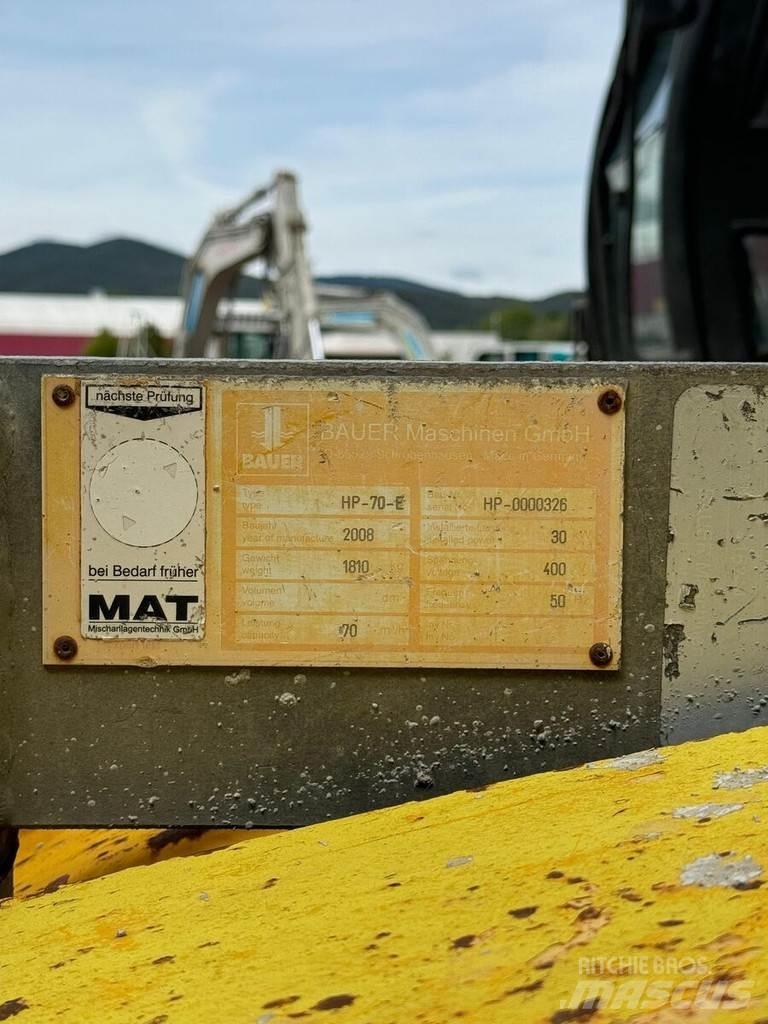 Bauer MAT HP 70 Statyba - Kita