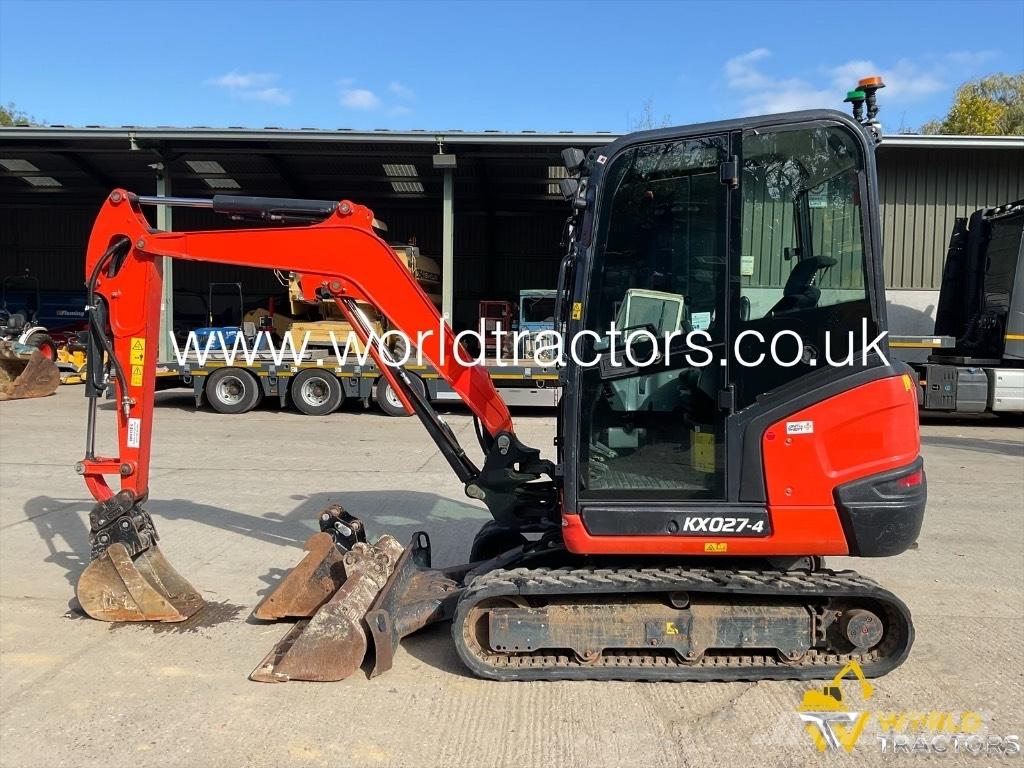 Kubota KX 027-4 Mini ekskavatoriai < 7 t
