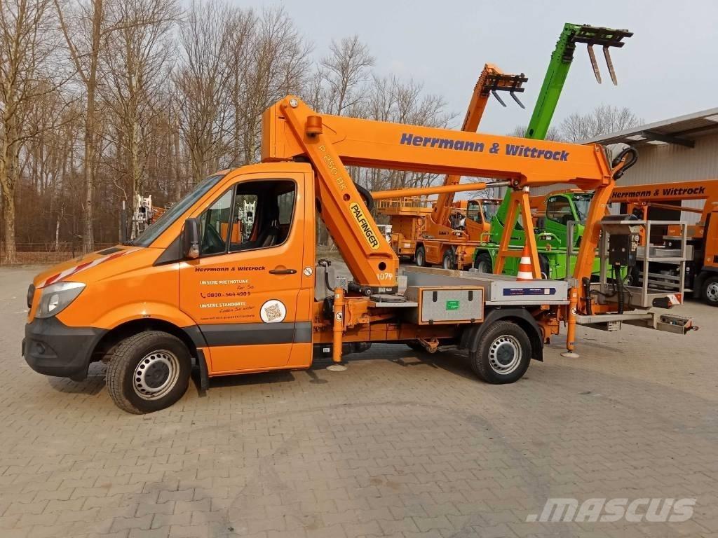 Palfinger P 250 BK Ant vilkikų montuojamos kėlimo platformos