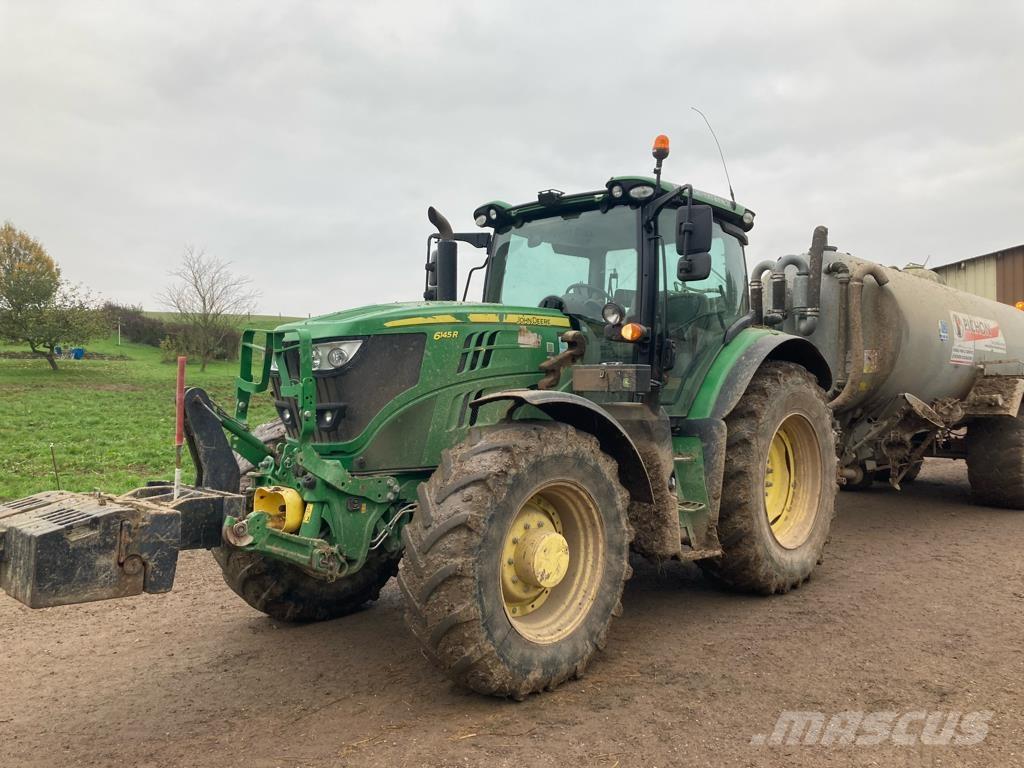 John Deere 6145R Traktoriai