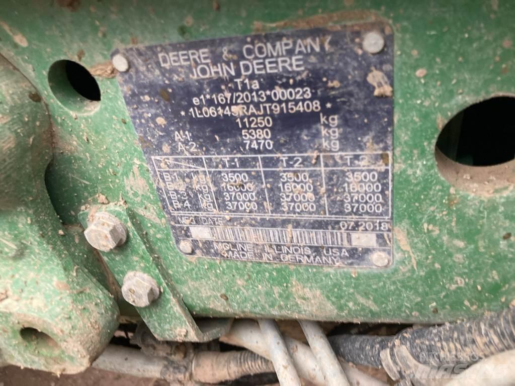 John Deere 6145R Traktoriai