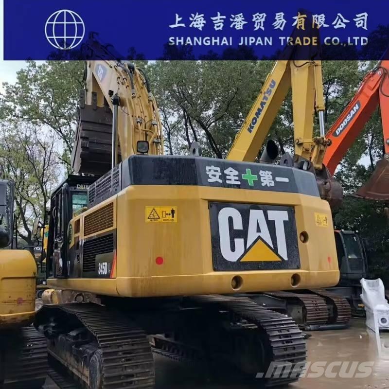 CAT 345 D Vikšriniai ekskavatoriai