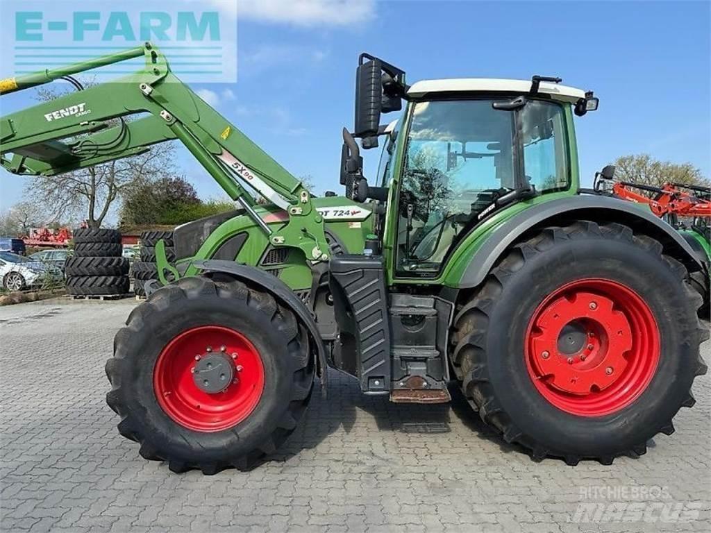 Fendt 724 vario Traktoriai