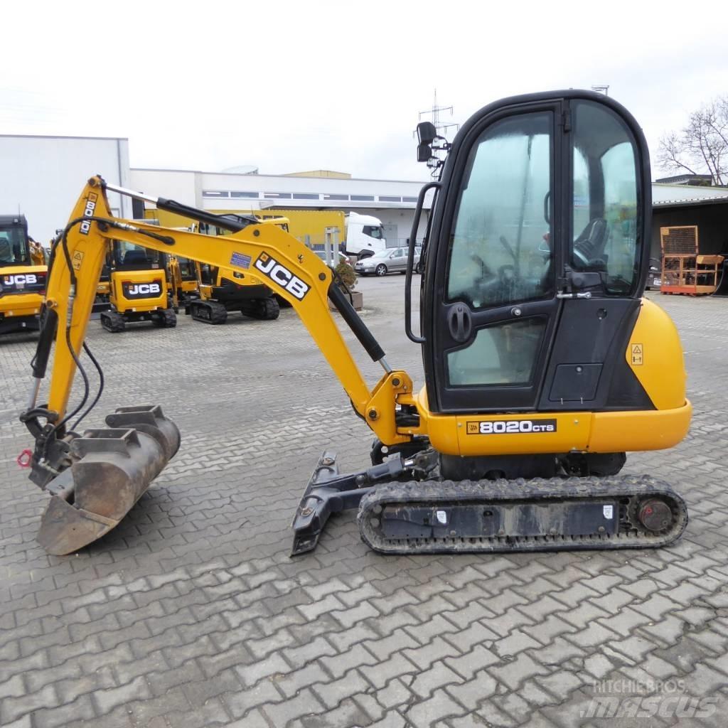 JCB 8020 CTS Mini ekskavatoriai < 7 t