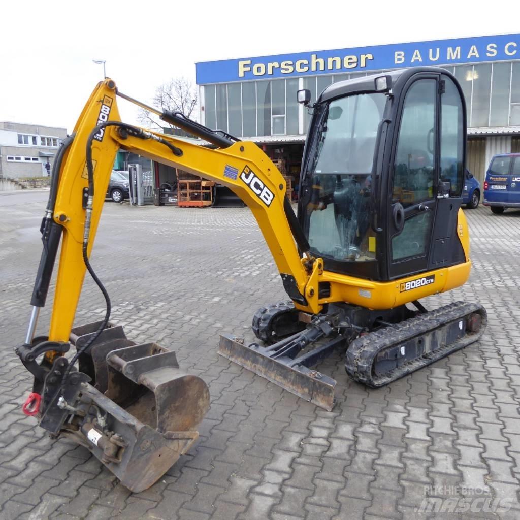 JCB 8020 CTS Mini ekskavatoriai < 7 t