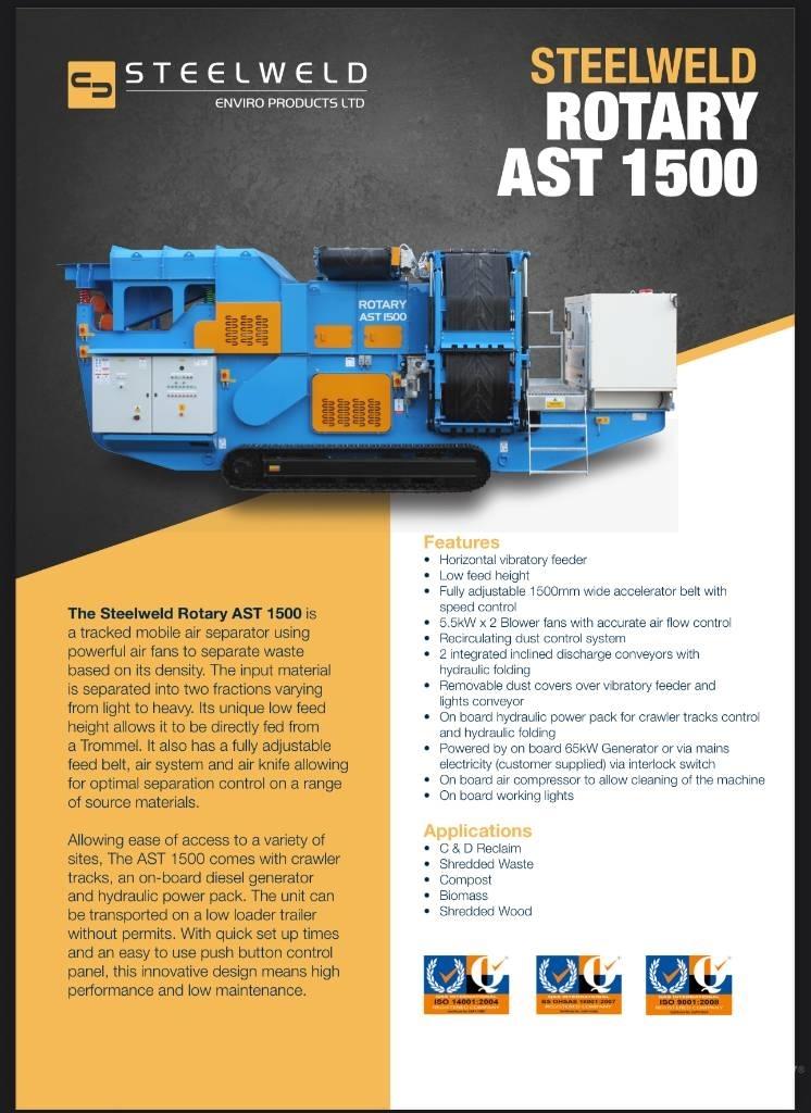  STEELWELD AST1500 Mobilūs sietai