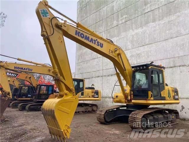 Komatsu PC 200 Vikšriniai ekskavatoriai