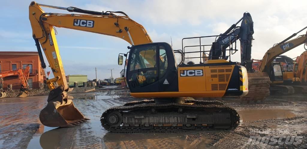 JCB JS 220 LC Vikšriniai ekskavatoriai