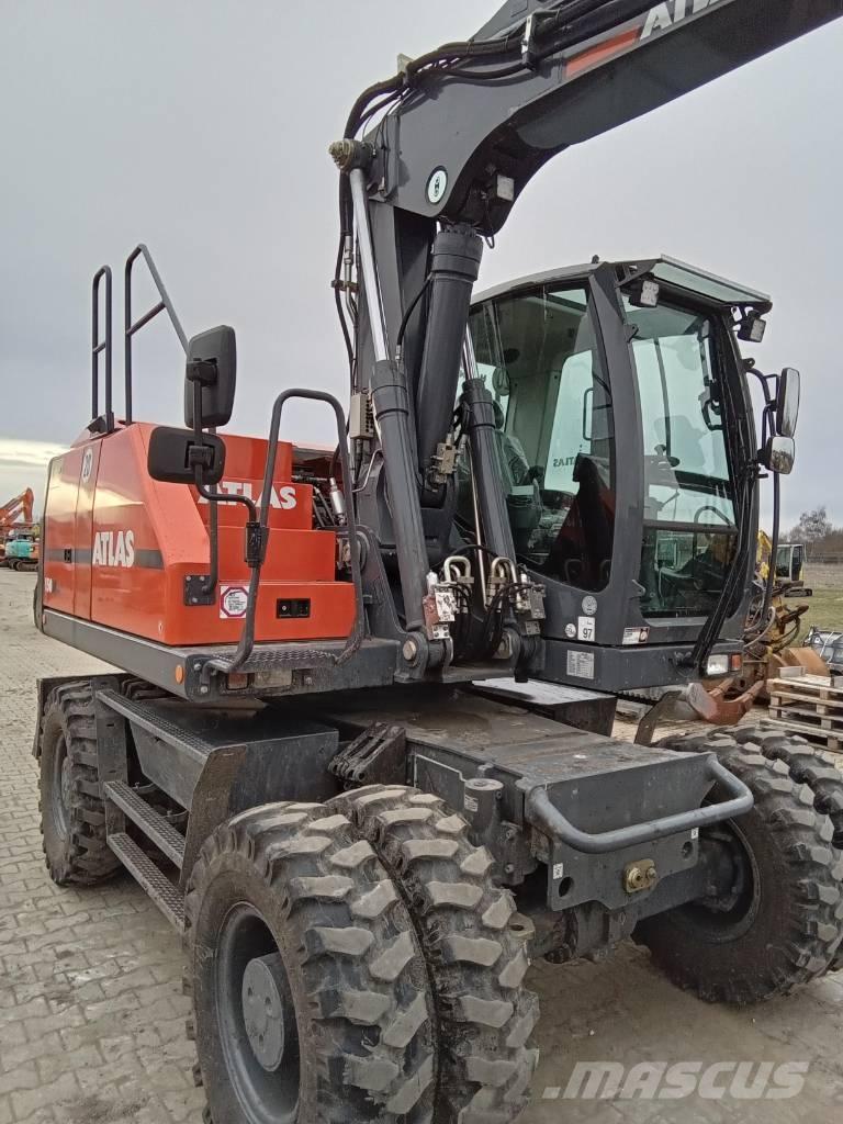 Atlas 150W Ratiniai ekskavatoriai