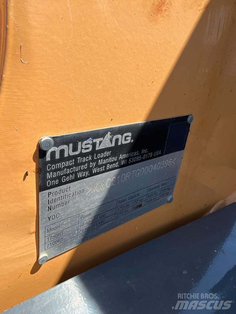 Mustang 2100RT Krautuvai su šoniniu pasukimu