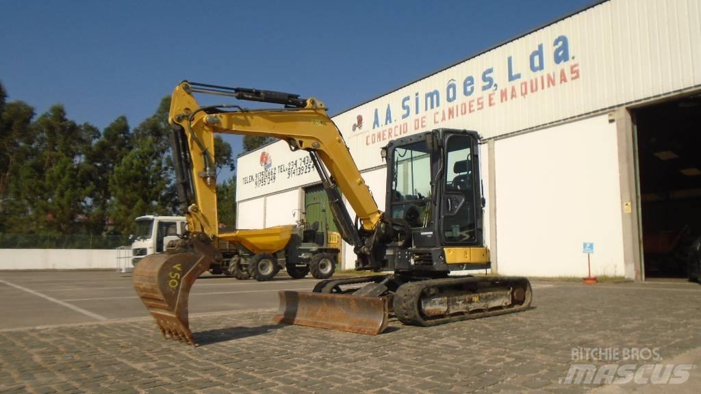 Yanmar Vio 50-6A Mini ekskavatoriai < 7 t