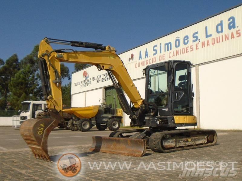 Yanmar Vio 50-6A Mini ekskavatoriai < 7 t