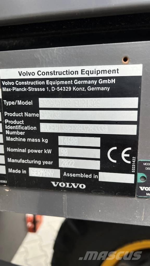 Volvo EWR 130 E Ratiniai ekskavatoriai