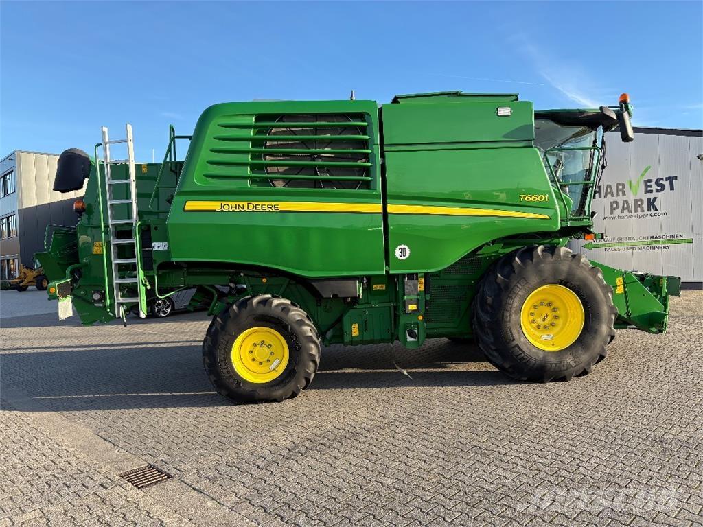 John Deere T660 i Derliaus nuėmimo kombainai