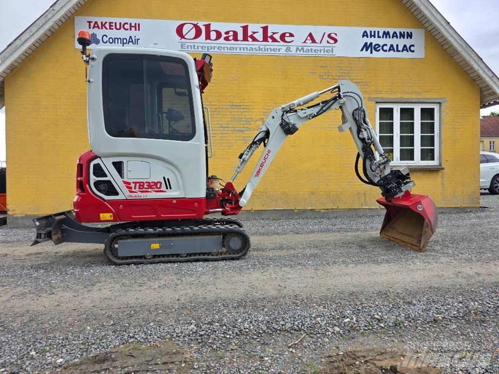 Takeuchi TB 320 Mini ekskavatoriai < 7 t
