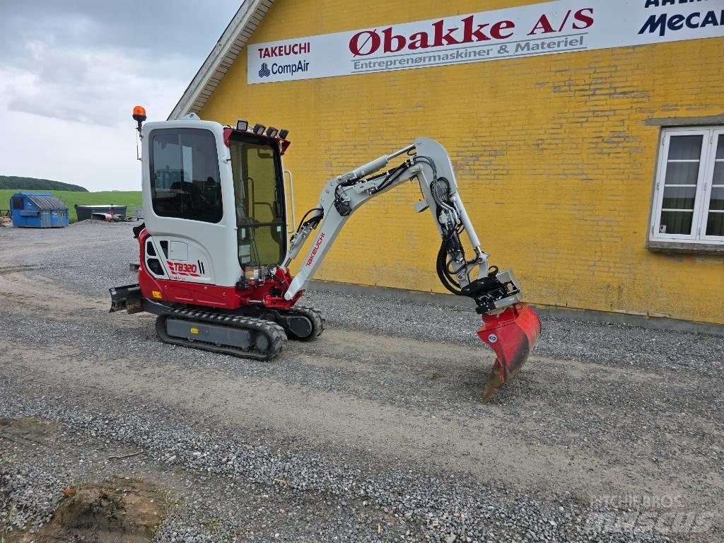 Takeuchi TB 320 Mini ekskavatoriai < 7 t