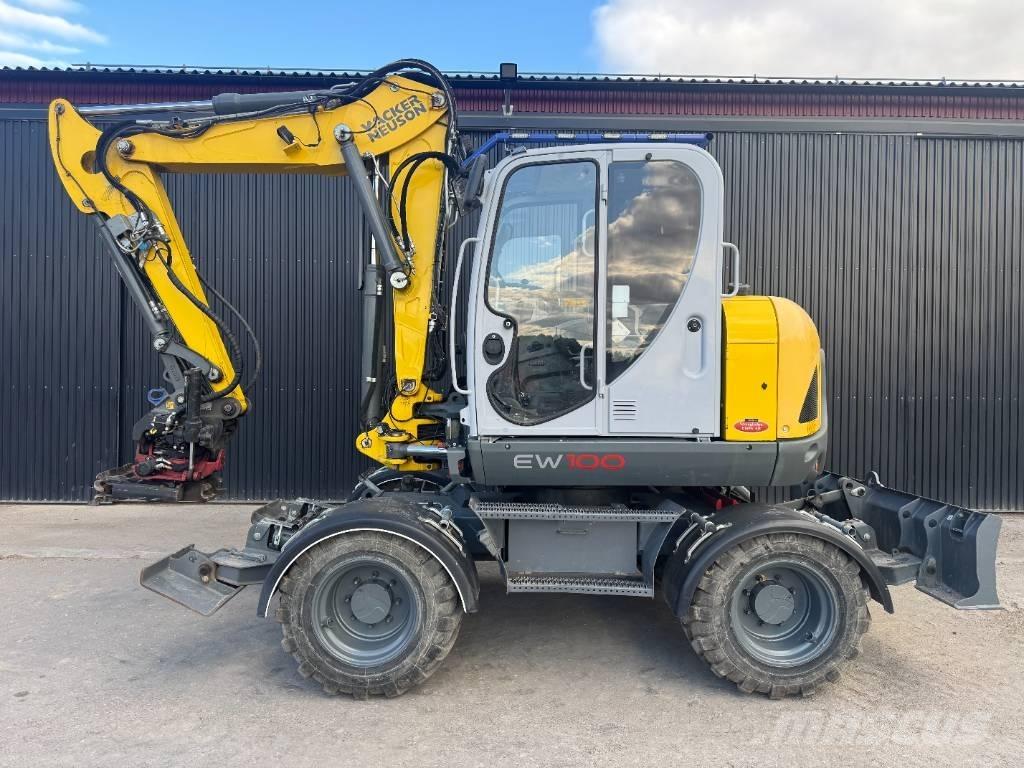 Wacker Neuson EW 100 Ratiniai ekskavatoriai