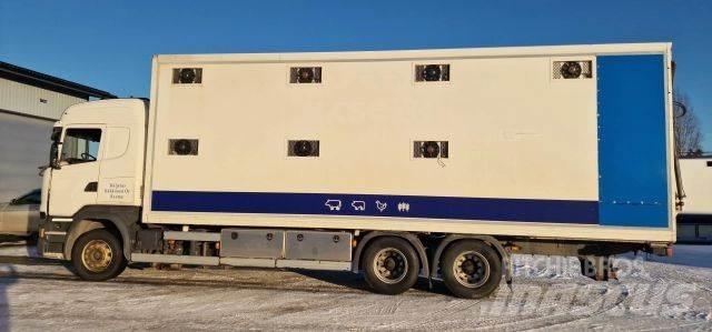 Scania R450 Gyvulių pervežimo technika