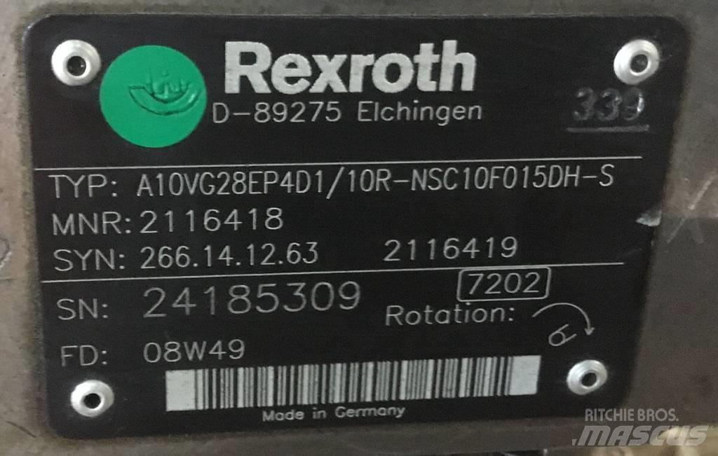 Liebherr A10VG28 Hidraulikos įrenginiai