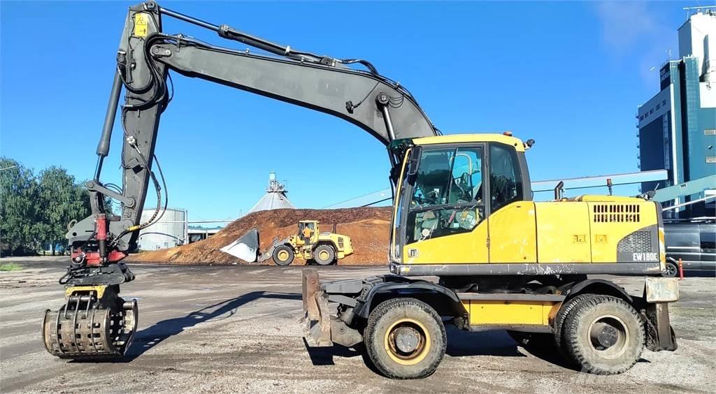 Volvo EW180C Ratiniai ekskavatoriai