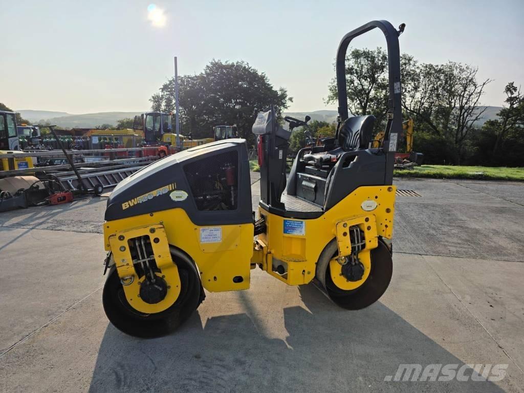 Bomag BW 120 Porinių būgnų volai
