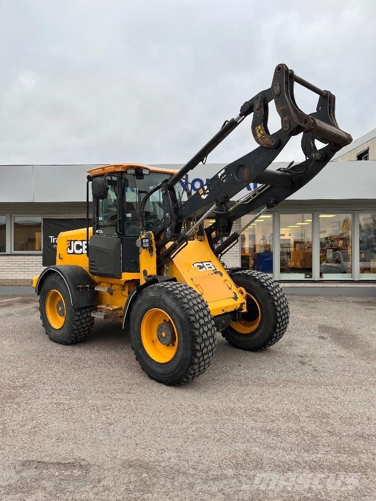 JCB 412 S, 50km/h Naudoti ratiniai krautuvai