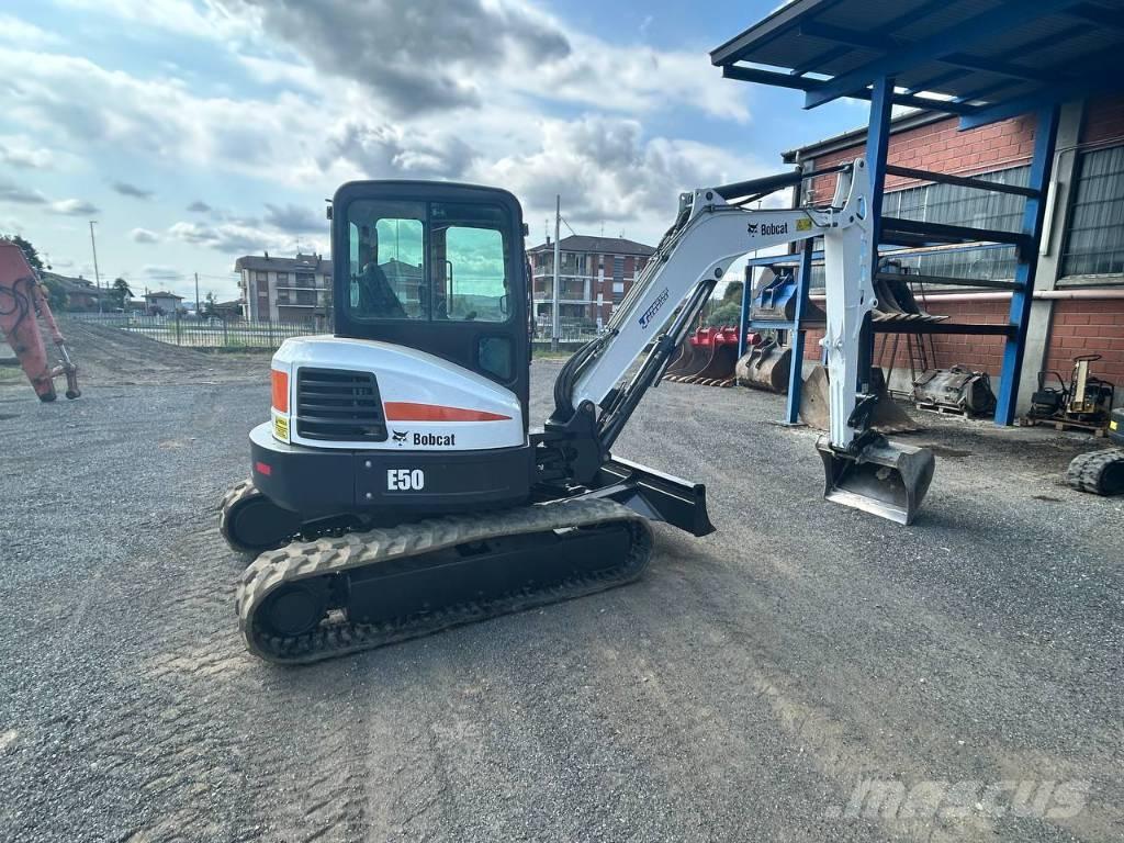 Bobcat E 50 Mini ekskavatoriai < 7 t