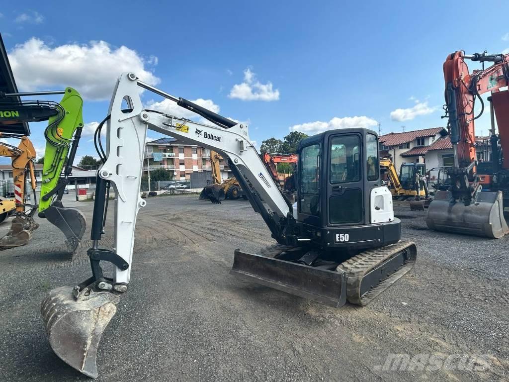 Bobcat E 50 Mini ekskavatoriai < 7 t