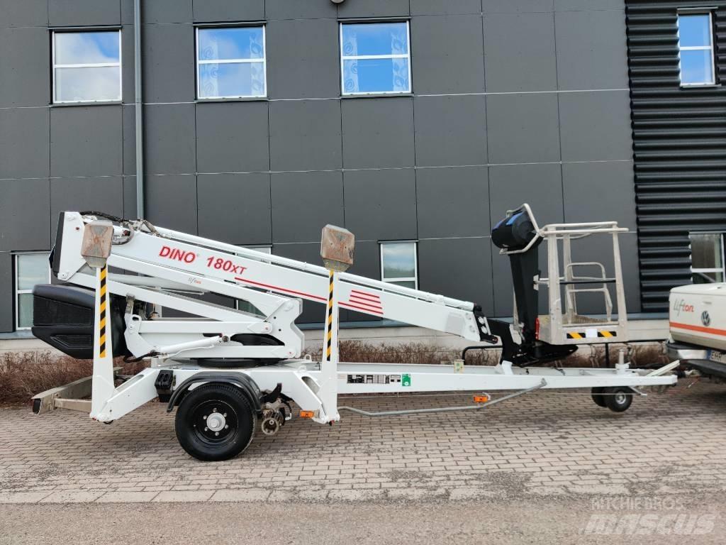 Dino 180 XT Skylift Ant priekabų montuojamos kėlimo platformos