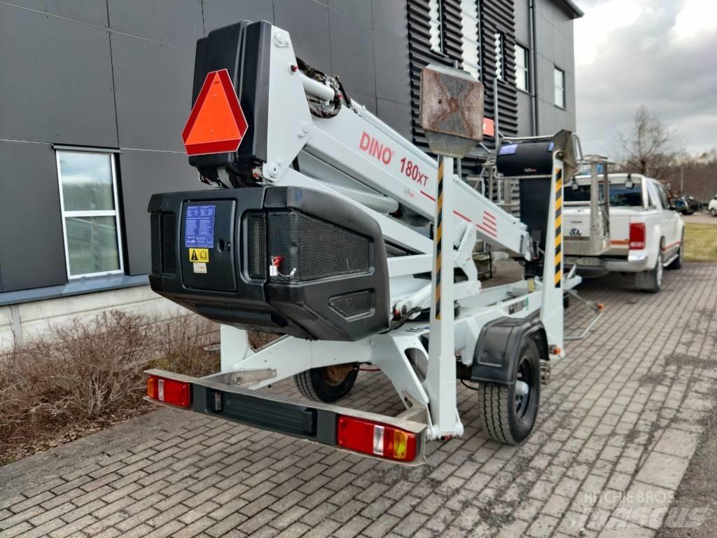 Dino 180 XT Skylift Ant priekabų montuojamos kėlimo platformos