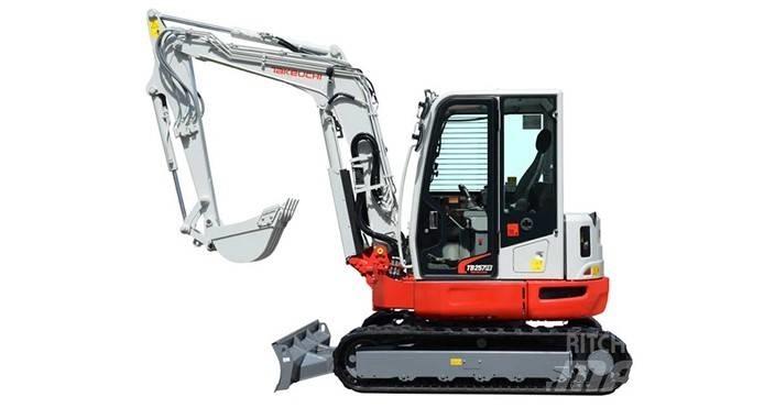 Takeuchi TB257FR Mini ekskavatoriai < 7 t