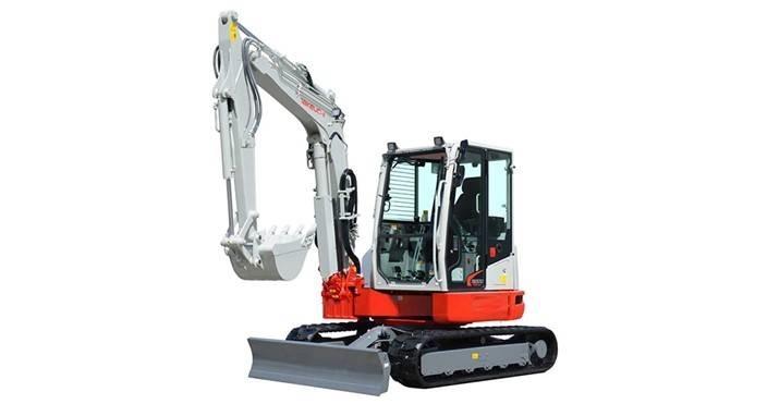 Takeuchi TB257FR Mini ekskavatoriai < 7 t
