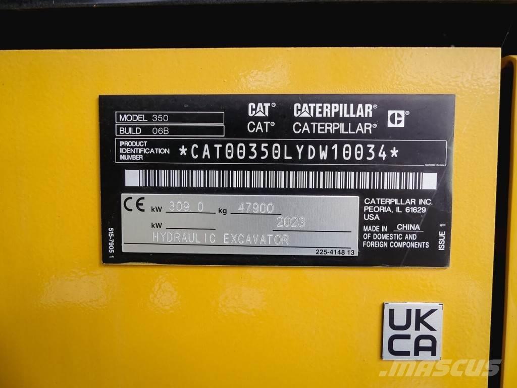 CAT 350-06 RB 3.35 Vikšriniai ekskavatoriai