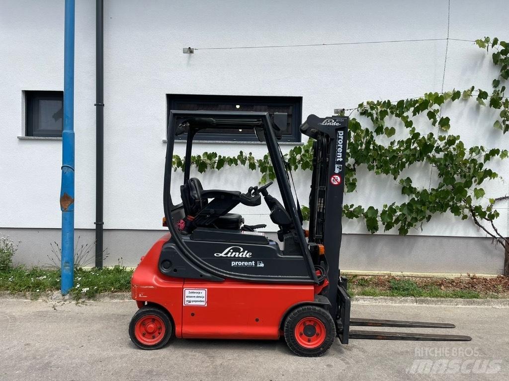Linde E 16 P Elektriniai šakiniai krautuvai