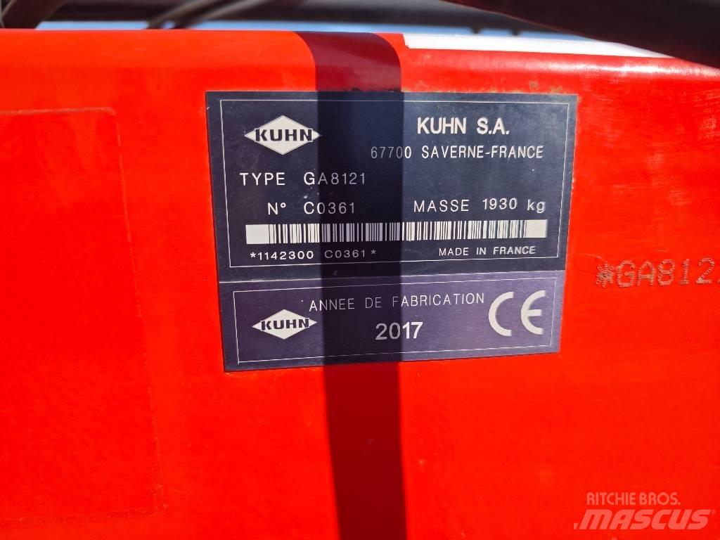 Kuhn GA 8121 Pradalges formuojantys padargai