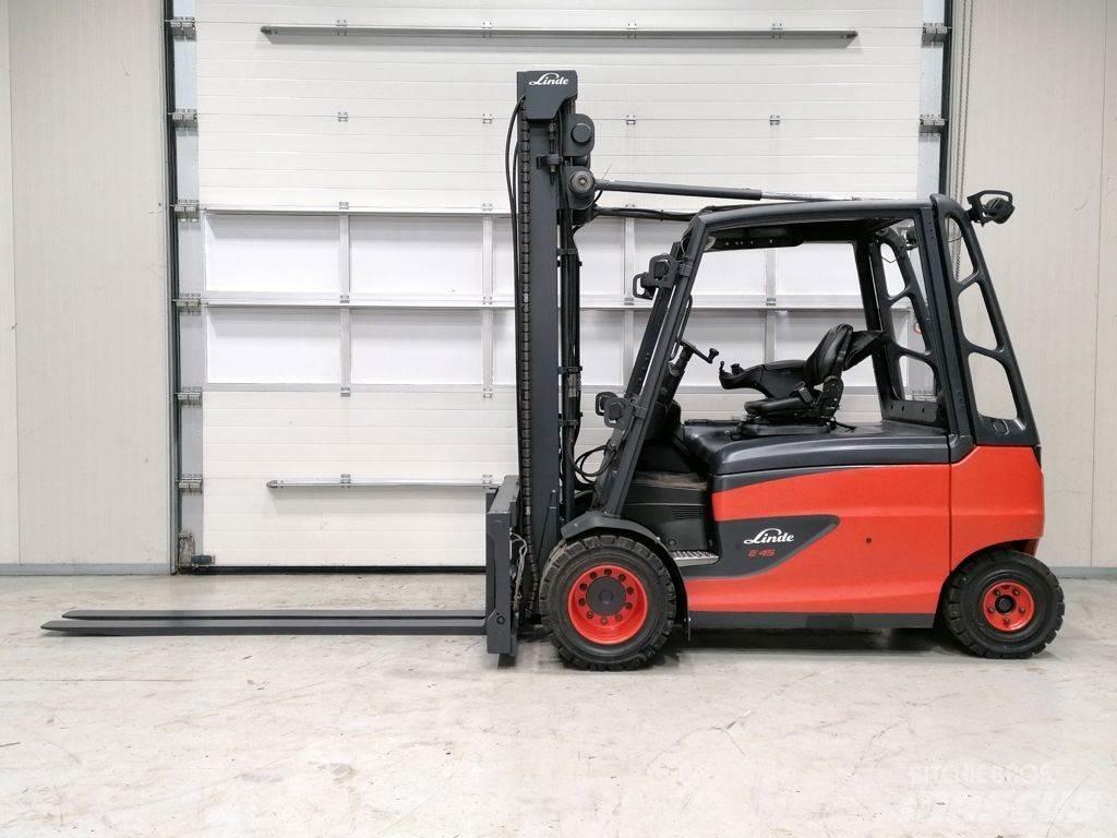 Linde E45HL/01-600 Elektriniai šakiniai krautuvai