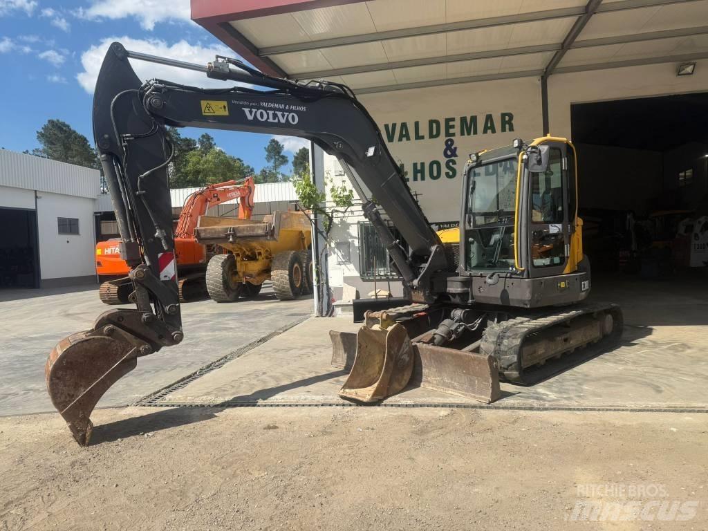 Volvo ECR 88 D, ECR88 Vidutinės galios ekskavatoriai 7-12 t