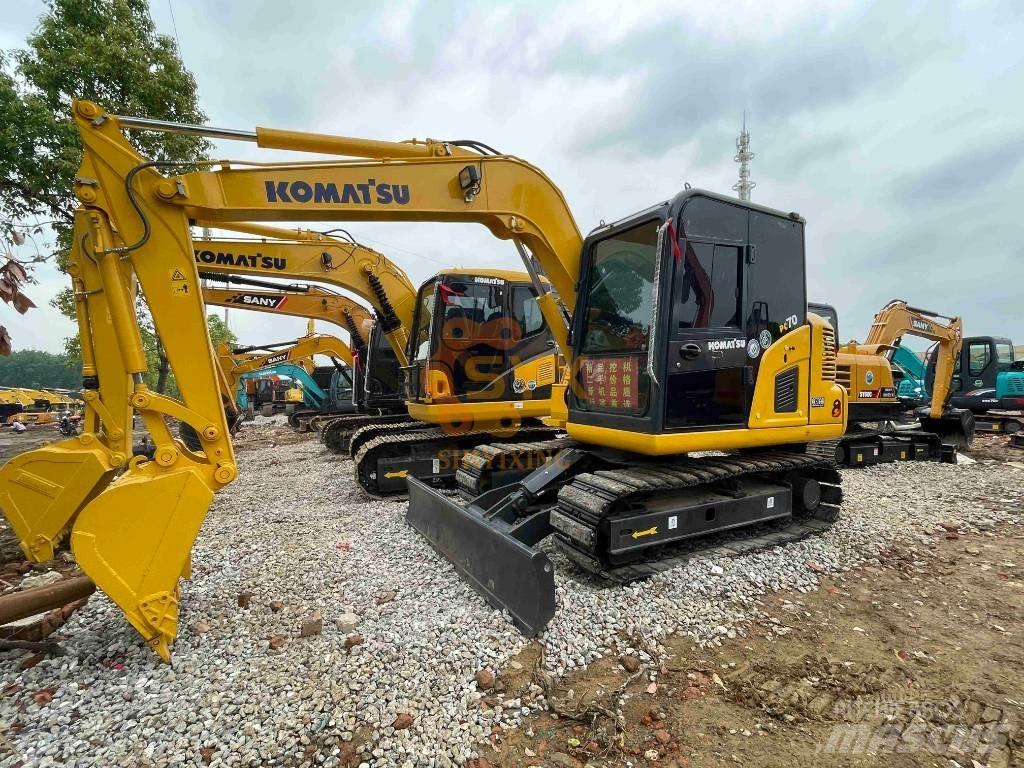 Komatsu PC 70 Vidutinės galios ekskavatoriai 7-12 t