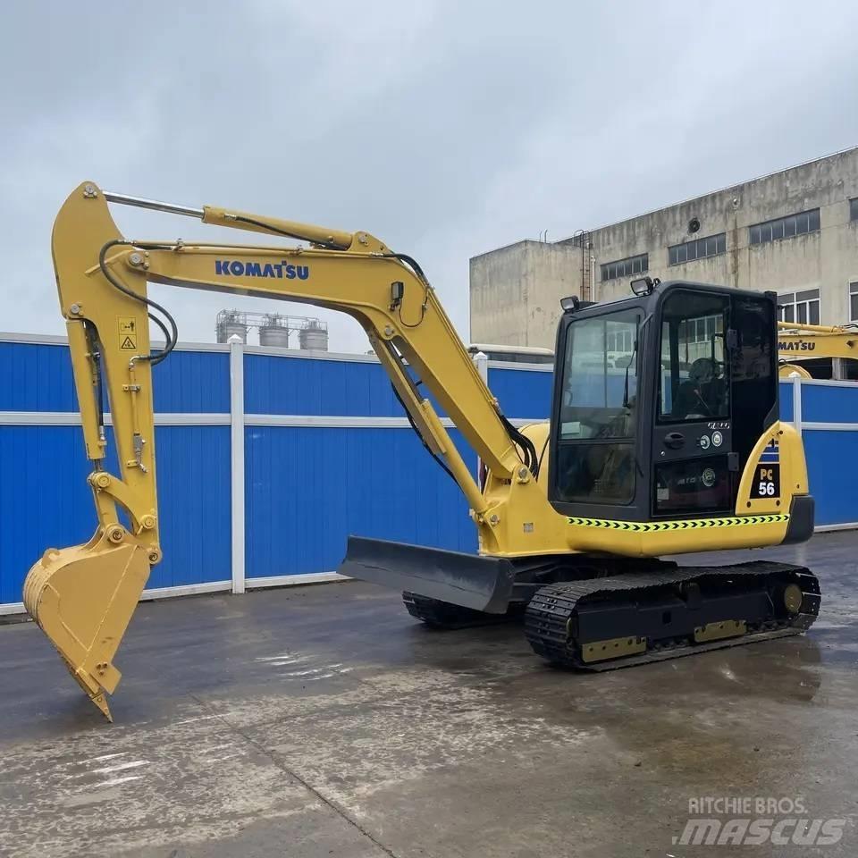 Komatsu PC56-7 Vikšriniai ekskavatoriai