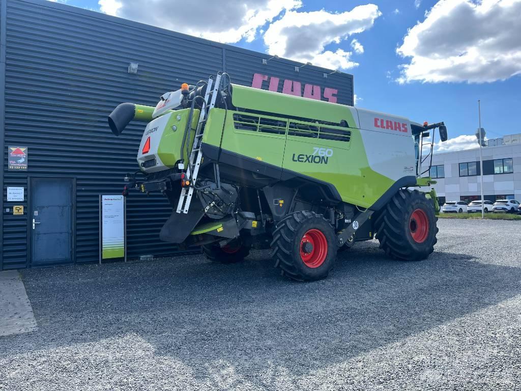 CLAAS LEXION 760 Derliaus nuėmimo kombainai