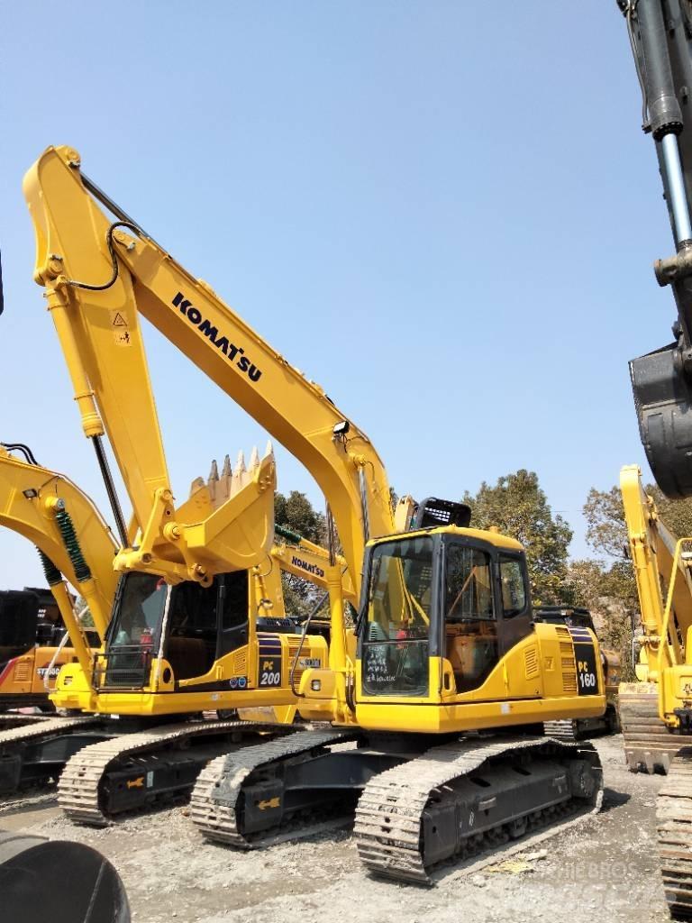 Komatsu PC 160 Vidutinės galios ekskavatoriai 7-12 t