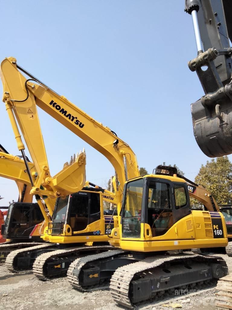 Komatsu PC 160 Vidutinės galios ekskavatoriai 7-12 t
