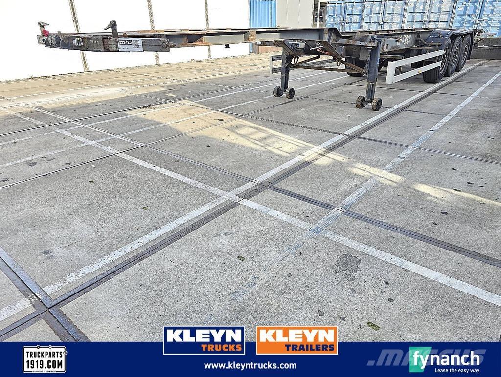 Pacton T3-007 Konteinerių puspriekabės