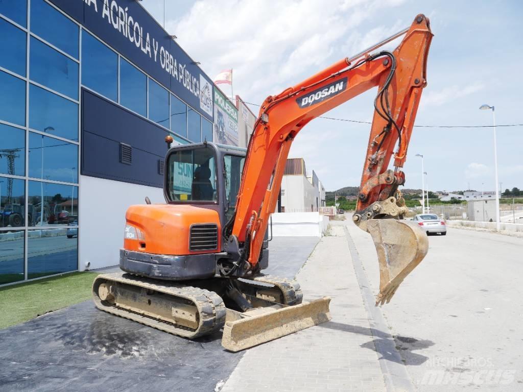 Doosan DX 60 R Mini ekskavatoriai < 7 t