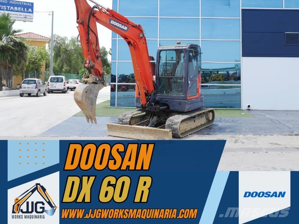 Doosan DX 60 R Mini ekskavatoriai < 7 t